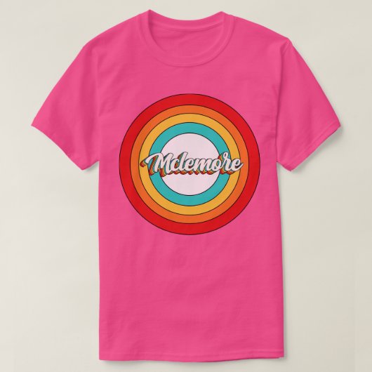 Mclemore Naam Shirt Mclemore Circle (Design voorkant)