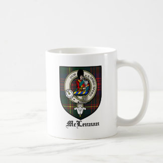 McLennan Clan Crest Badge Tartan Koffiemok