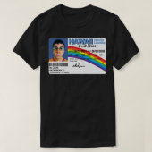 McLovin - Sticker van hoge kwaliteit T-shirt (Design voorkant)