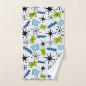 MCM Atomic Blue et Green (Serviette à main)