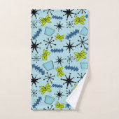 MCM Atomic Blues en groen Bad Handdoek (Handdoek)