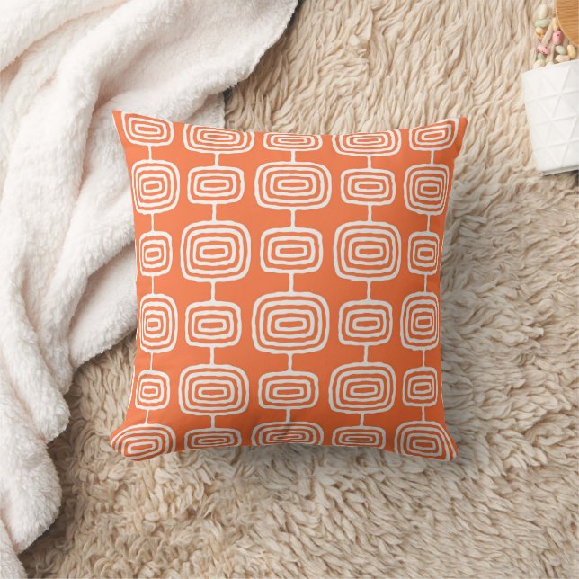 MCM Atomic Rings Abstract Pattern Kussen (Deken)