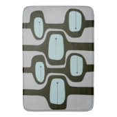 MCM Badmat - blauw en grijs (Voorkant Verticaal)