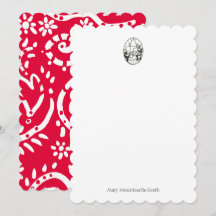 mcm Bunny met paisleybriefkaart