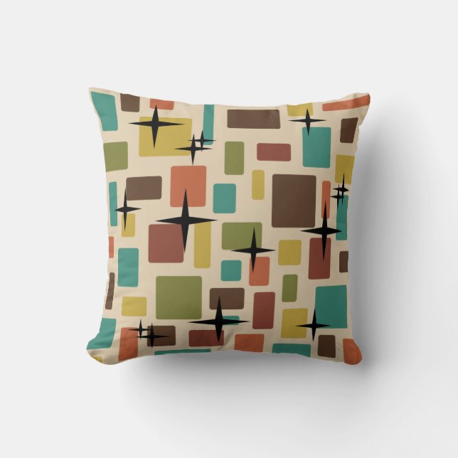 MCM Disarrayed Bricks Multicolored Kussen (Voorkant)