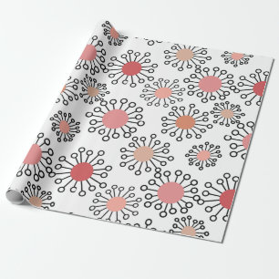 MCM Flowers Cadeaupapier