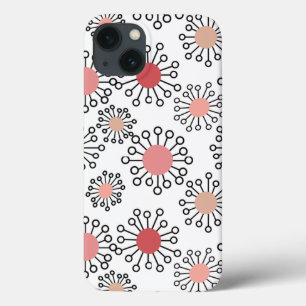 MCM Flowers iPhone 13 Hoesje