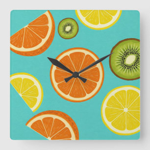 MCM Fruits Slice Horloge murale