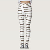 MCM Geïnspireerde lijnen Leggings (Voorkant)