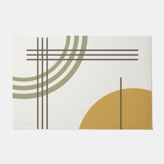 MCM Geo Abstract 01 Deurmat (Voorkant)