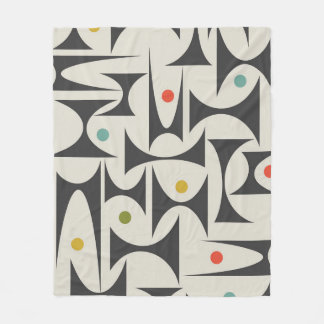 MCM Geometrische patroontabel Lampvoet Fleece Deken