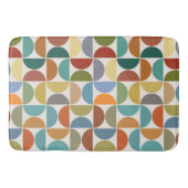 MCM Halfcirkels Patroonkleur op Crème Badmat (Voorkant)