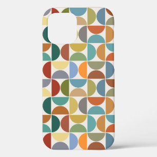 MCM Halfcirkels Patroonkleur op Crème iPhone 12 Pro Hoesje