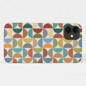 MCM Halfcirkels Patroonkleur op Crème Case-Mate iPhone Case (Achterkant (horizontaal))