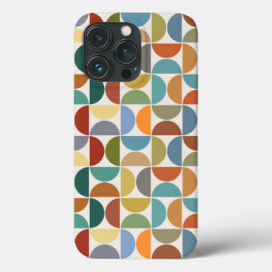 MCM Halfcirkels Patroonkleur op Crème iPhone 13 Pro Hoesje