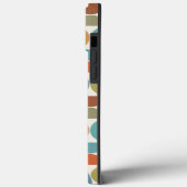 MCM Halfcirkels Patroonkleur op Crème Case-Mate iPhone Case (Achterkant / Links)
