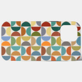 MCM Halfcirkels Patroonkleur op Crème Case-Mate iPhone Case (Achterkant (horizontaal))