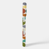 MCM Halfcirkels Patroonkleur op Crème Case-Mate iPhone Case (Achterkant / Rechts)