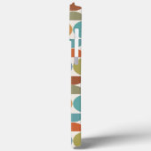 MCM Halfcirkels Patroonkleur op Crème Case-Mate iPhone Case (Achterkant / Links)