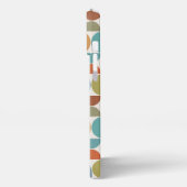 MCM Halfcirkels Patroonkleur op Crème iPhone Hoesje (Linkerkant)