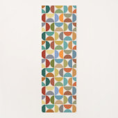 MCM Halfcirkels Patroonkleur op Crème Yogamat (Voorkant)