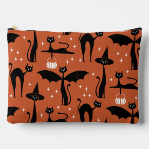 MCM Halloween Verkleed Minimalistisch Oranje Katte Etui