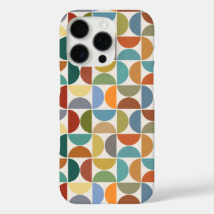 MCM Halve Cirkels Patroon Kleur op Crème iPhone 16 Pro Hoesje