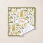 MCM Hawaiian Village Bad Handdoek (Wasdoekje)