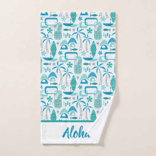 MCM Hawaiian Village - Blue (Serviette à main)