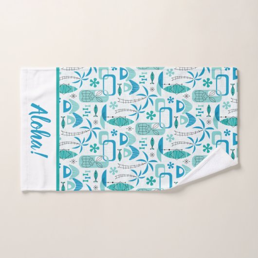 MCM Hawaiian Village - Blue (Serviette à main)