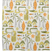 MCM Hawaiian Village Douchegordijn (Voorkant)