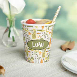 MCM Hawaiian Village Papieren Bekers