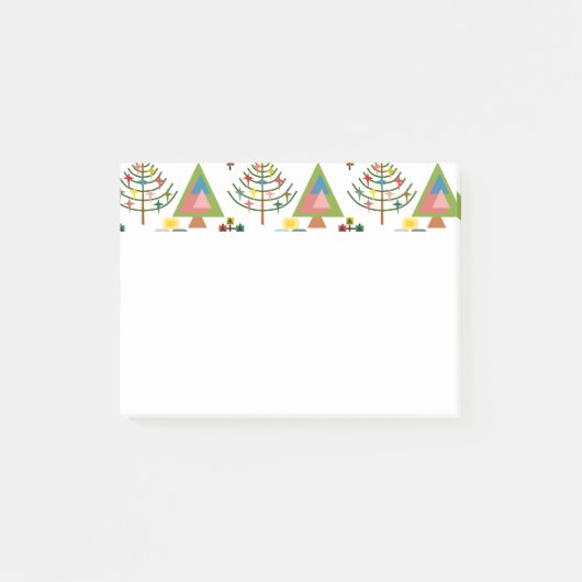 MCM Kerstbomen Post-it® Notes (Voorkant)