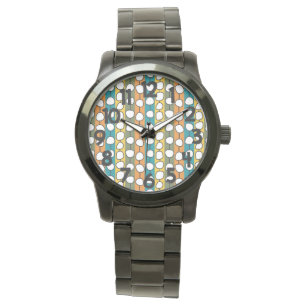 MCM kleurrijke lijnen Horloge