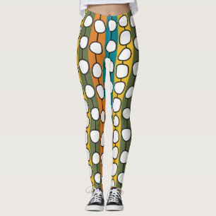 MCM kleurrijke lijnen Leggings
