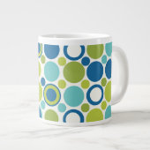 MCM Limoen en Aqua Bubble Extra Grote Beker (Voorkant rechts)