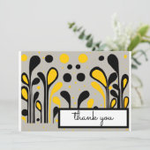 MCM MCM Matig schilderen Lollipops Goud Zwart Bedankkaart (Staand voorkant)