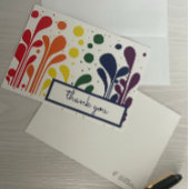 MCM MCM MCM MCM Moderne Lollipops Hartelijk dank Bedankkaart