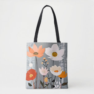 MCM Mixed Media Flowers Draagtas