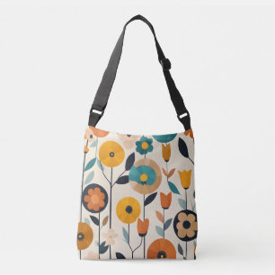 MCM Pop Art Kleurrijke Bloemen Crossbody Tas
