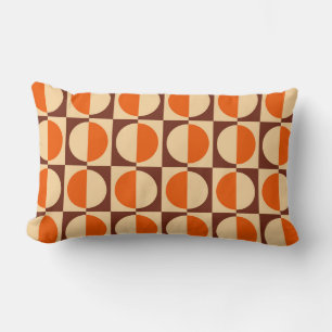 MCM Retro Geometrisch Half Vierkant en Cirkel Patr Kussen