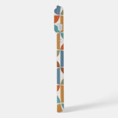 MCM Semicircles Grote Patroon Kleur op Crème iPhone Hoesje (Linkerkant)