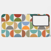 MCM Semicircles Grote Patroon Kleur op Crème Samsung Galaxy Hoesje (Achterkant horizontaal)