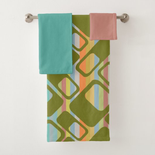 MCM-strepen Bad Handdoek (Insitu)