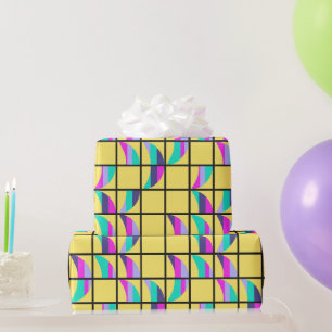 MCM Tic-Tac-Toe Cadeaupapier