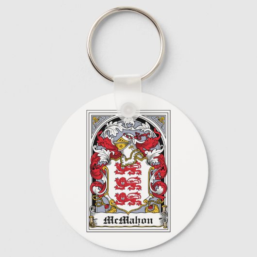 McMahon Family Crest Sleutelhanger (Voorkant)