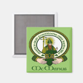 McManus Clan Motto Magnet (Recto/Verso)