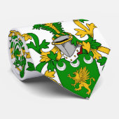 McManus Family Crest Stropdas (Opgerold)