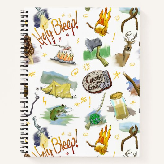 McManus Outdoorachtergrond Notitieboek (Voorkant)