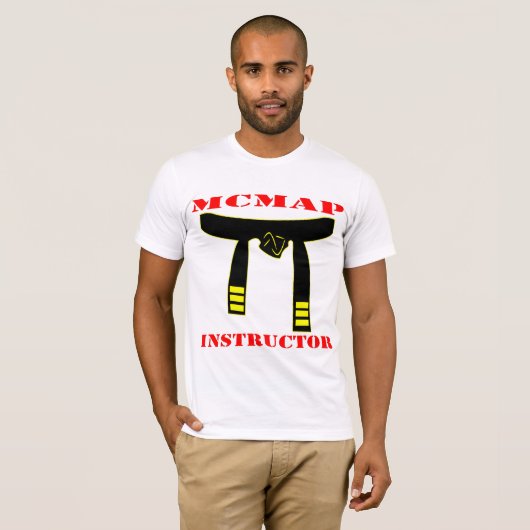 MCMAP Martial Arts Program Instructor # T-shirt (Voorkant volledig)